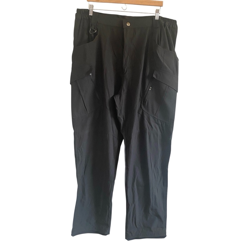 Men's‎ Tactical Series Cargo Pants 4XL Lightweight Outdoor Workwear Hiking Black